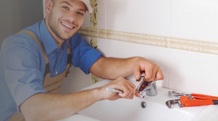 Faucet cartridge replacement in Newport, ME